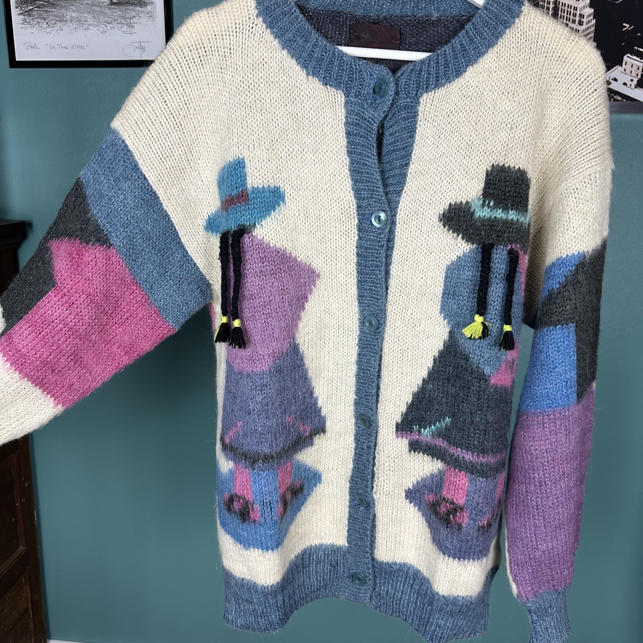 Cardigan peruviano